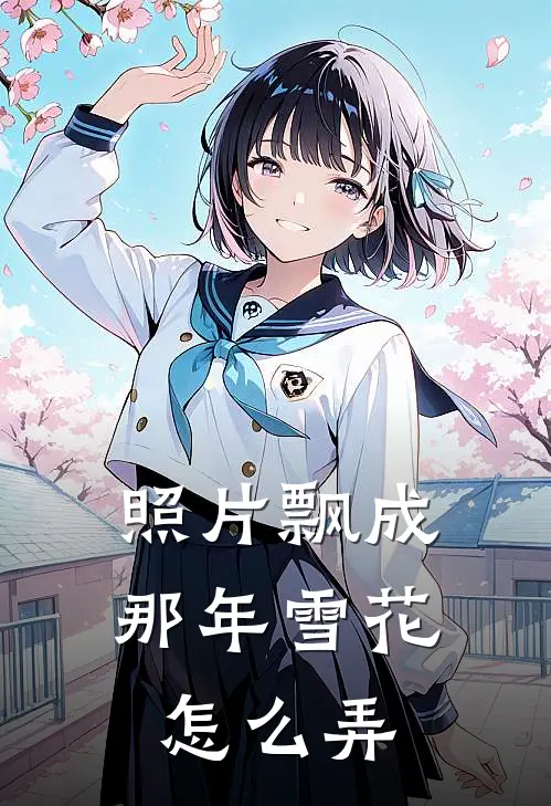 照片飘成那年雪花怎么弄