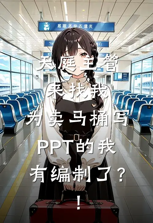 天庭主管来找我，为卖马桶写PPT的我有编制了？！