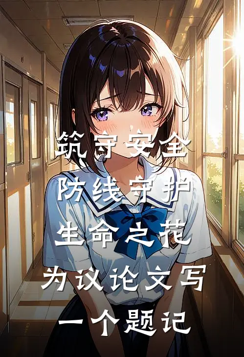 筑守安全防线守护生命之花,为议论文写一个题记