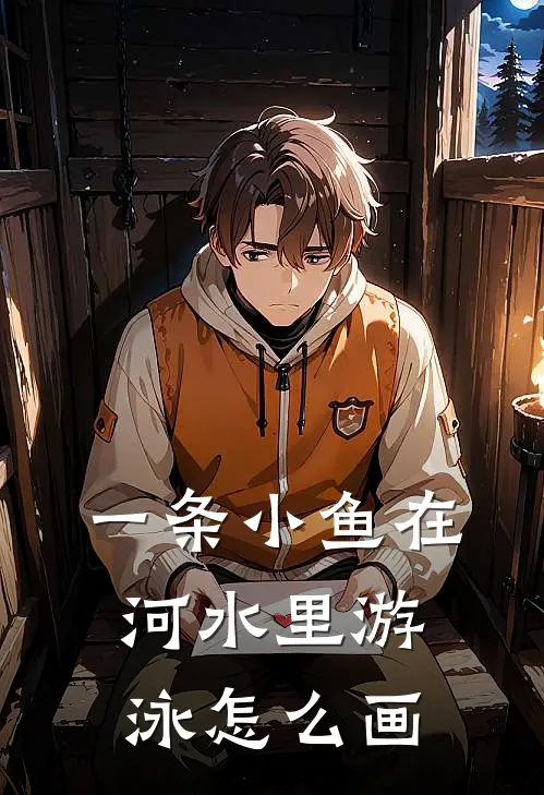 一条小鱼在河水里游泳怎么画