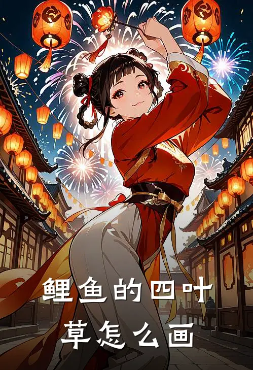 鲤鱼的四叶草怎么画