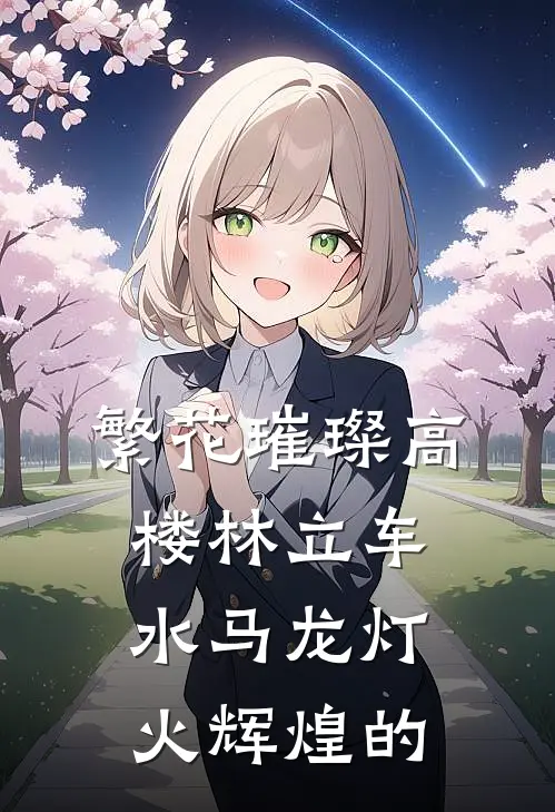 繁花璀璨高楼林立车水马龙灯火辉煌的