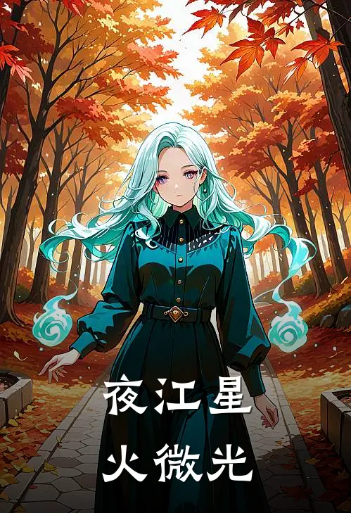夜江星火微光